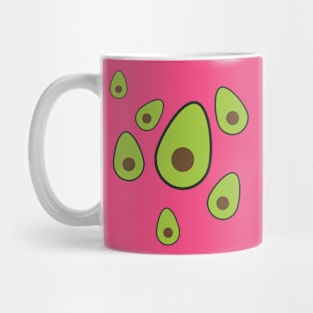 Avocado simple pattern Mug